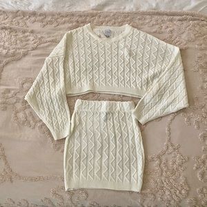 Princess Polly Sweater Skirt Set